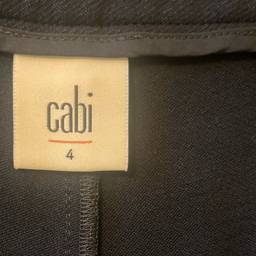 CAbi navy blue Capote trouser pants size 4 - Picture 11 of 11